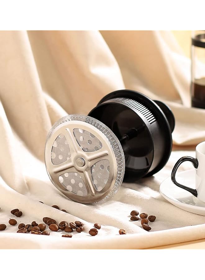 erorex 350Ml French Pressure Coffee Maker Teapot Borosilicate Glass Coffee Filter Heat Resistant Press Filter  - Image 5