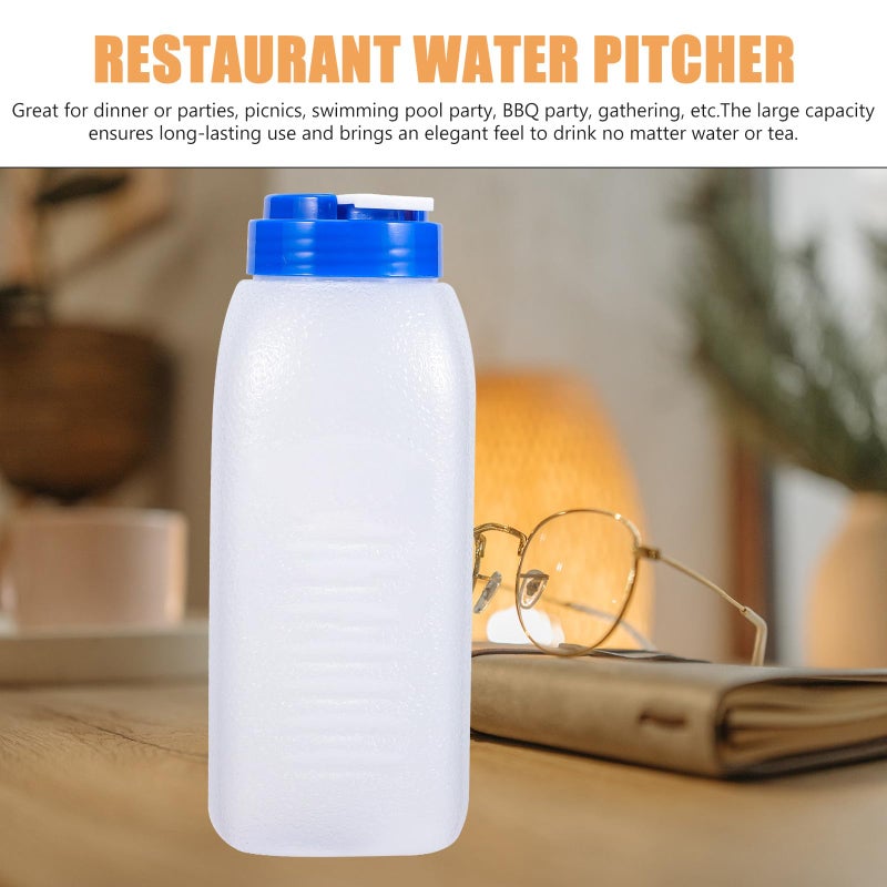 Large Capacity 1000ml Heat Resistant Plastic Water Pitcher Juice Tea Jug For Home And Restaurant Use - Image 4