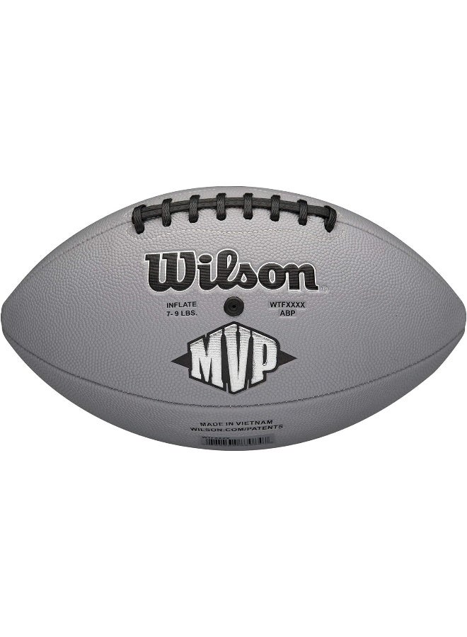 Wilson NFL MVP Football - Official Size, Grey - Image 4