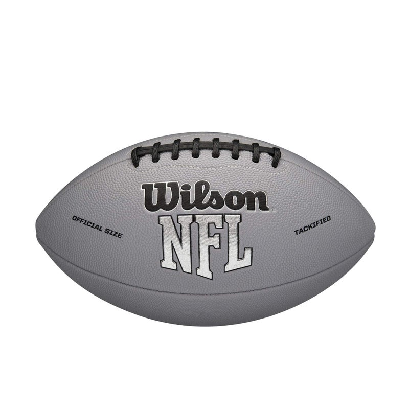 Wilson NFL MVP Football - Official Size, Grey - Image 1