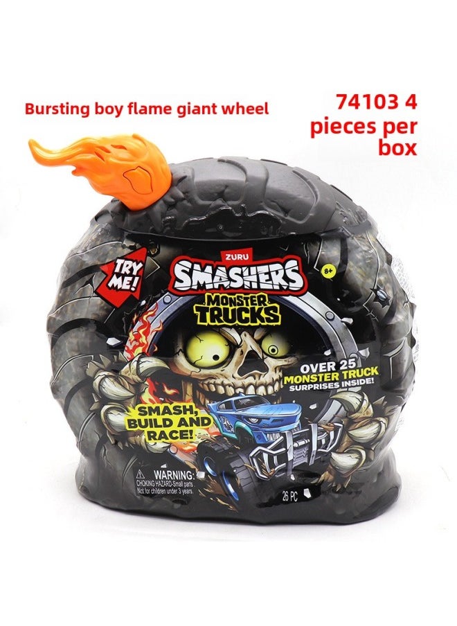 null - Burst Kid Dinosaur Battle Building ZURU Toy Gift Giant Dinosaur Island Skull Dinosaur Egg Tyrannosaurus Rex-Color:Yunbo Unicorn Magic Egg Mini Hug Egg - Image 1