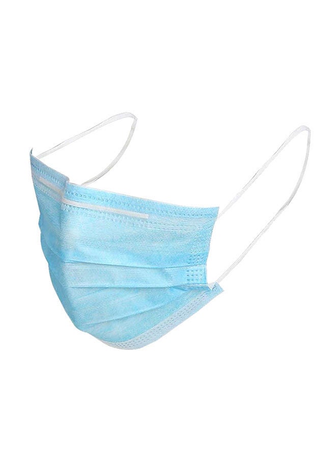 NIBEMINENT 50-Piece 3 Layers Disposable Face Mouth Mask