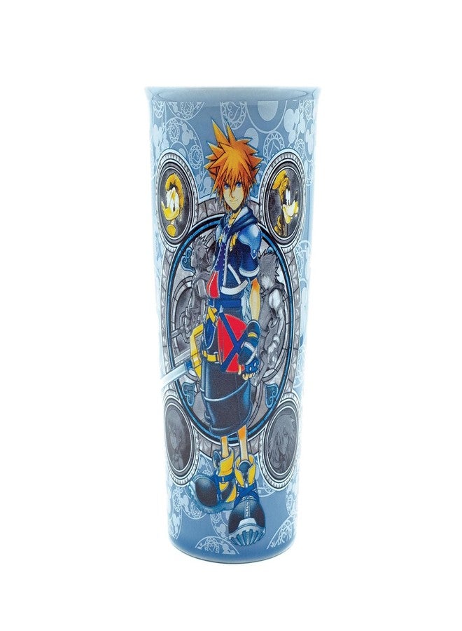 Silver Buffalo Kingdom Hearts Hero Portraits Ceramic Travel Mug with Lid,10-Ounces - Image 4