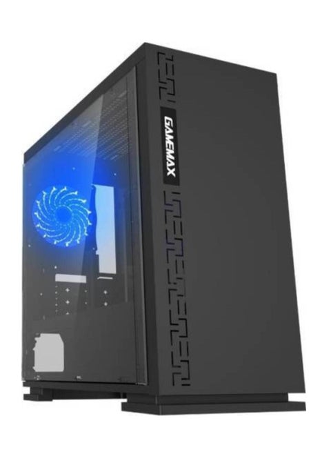 Gamemax Expedition-blk Expedition Gaming Matx Rear Led Fan And Full Side Window Pc Case - Black | H605-expedition-blk