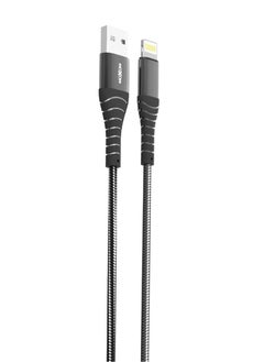 MOXOM MX-CB71 Lightning USB 1 Meter Cable Black  - Image 2