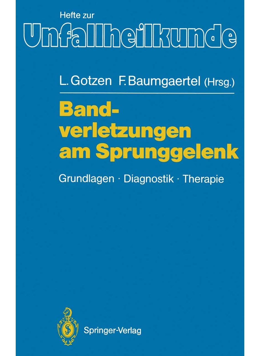 Bandverletzungen am Sprunggelenk 