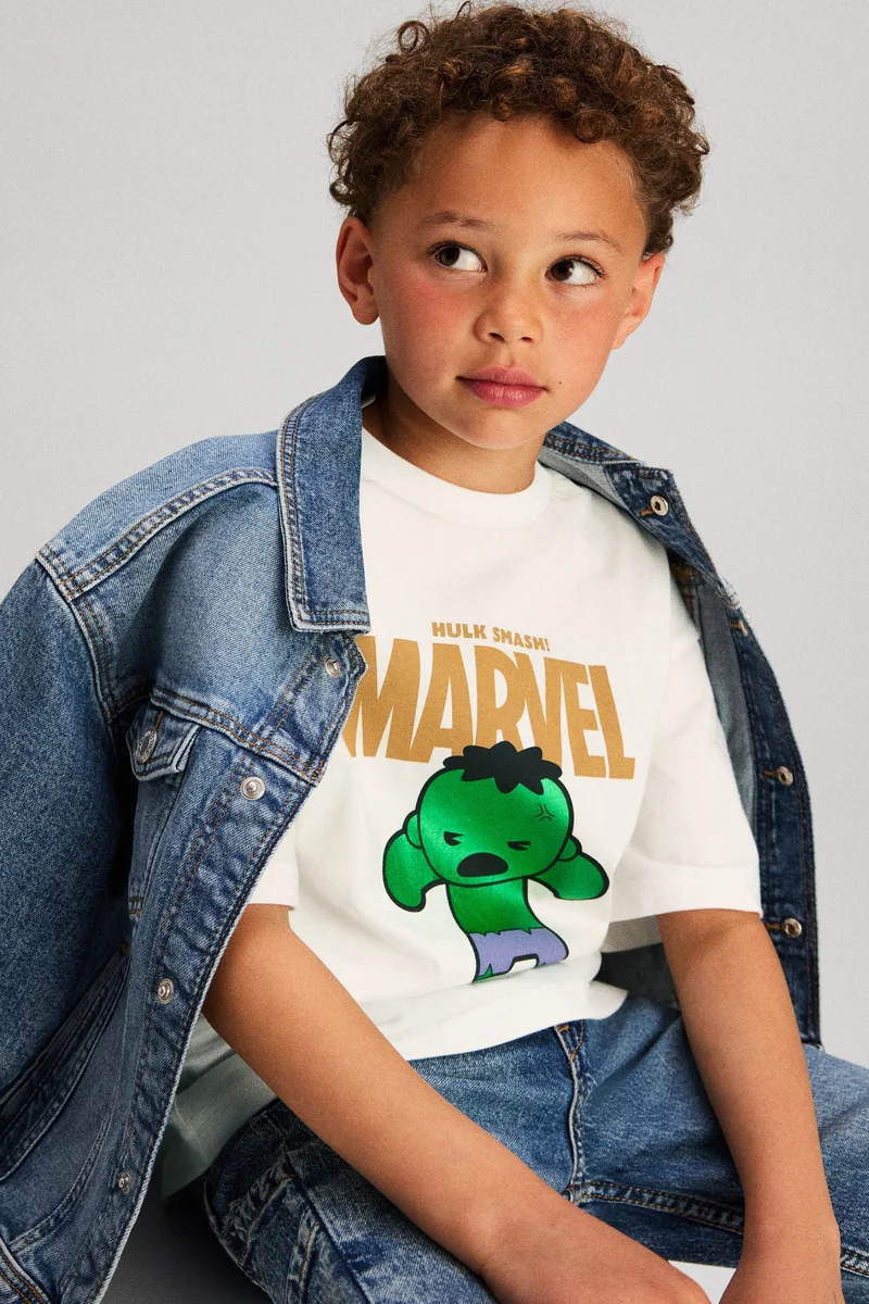 H&M Oversized printed T-shirt