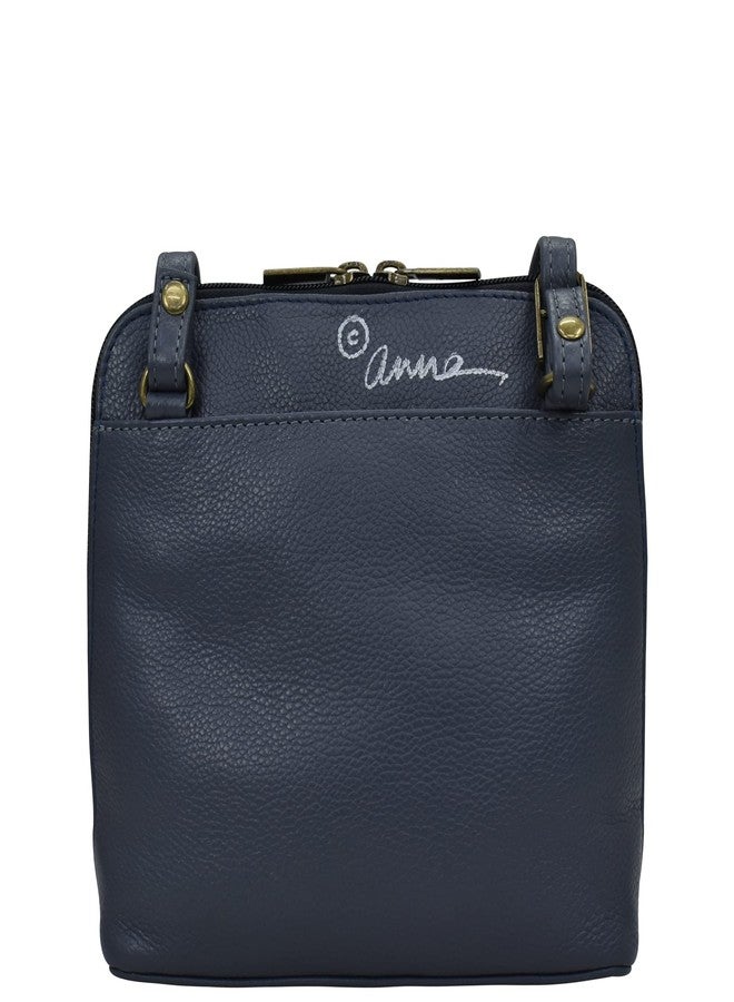 Anna By Anuschka Womens Small Zip Around Crossbody, Royal Tiger - Image 3