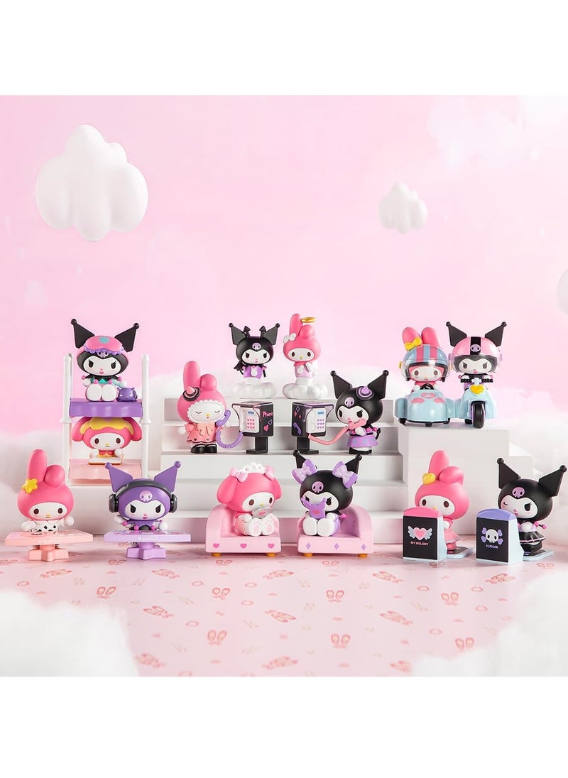 POP MART Sanrio characters Sweet Besties Series Figures Collectible Character Series Single Set(1Boxes) 2.5inches Articulated Character Premium Design gifts for women Fan-Favorite blind box  - Image 2