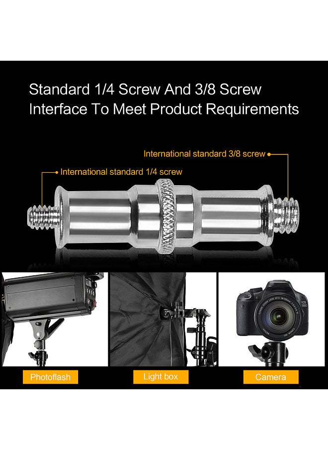 Generic - 4m/157in Light Stand 2-in-1 Adjustable Boom Light Stand Multifunctional Tripod Heavy Duty 5kg/11lbs Load Capacity with Sand Bag 1/4in & 3/8in Screw - Image 1
