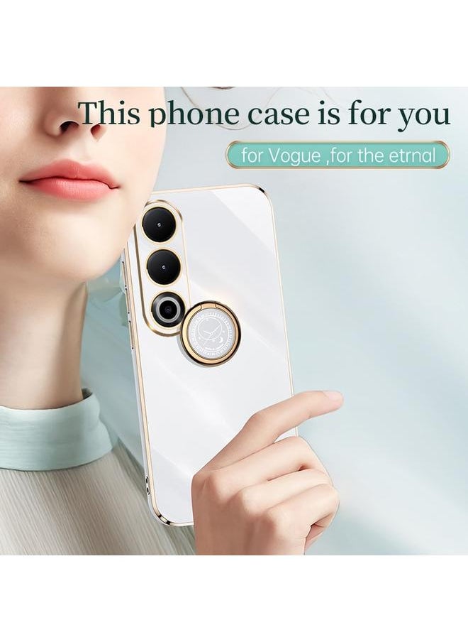 Xinli - Case For OnePlus Ace 3V Straight Edge 6D Electroplate TPU Phone Case with Ring Holder - Image 1