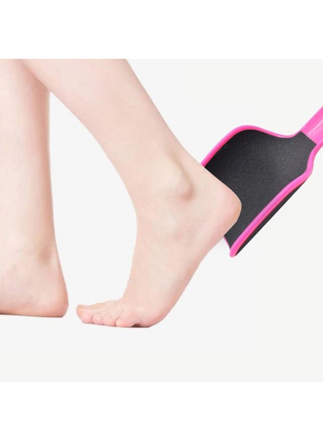 Teensery 2 Pcs U Shaped Curved Foot File Double Sided Foot Callus Scrubber Dead Skin Remover Foot Rasp Callus Remover Pedicure Foot Care Tool - Image 3