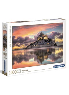 Puzzle Mont-saint-michel 1000 Piece 69x50 Cm - For Age 14 Years Old Multicolor