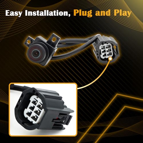 ChaoTianxia Rear View Backup Camera Compatible with 2010-2012 Dodge Ram 1500/2500/ 3500,Replaces 56054041AA, 56054041AB, 56054041AC - Image 5
