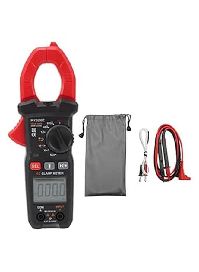 Digital Clamp Meter MY 2600C AC DC Voltage Tester with NCV for Household Electrical Testing - Image 1