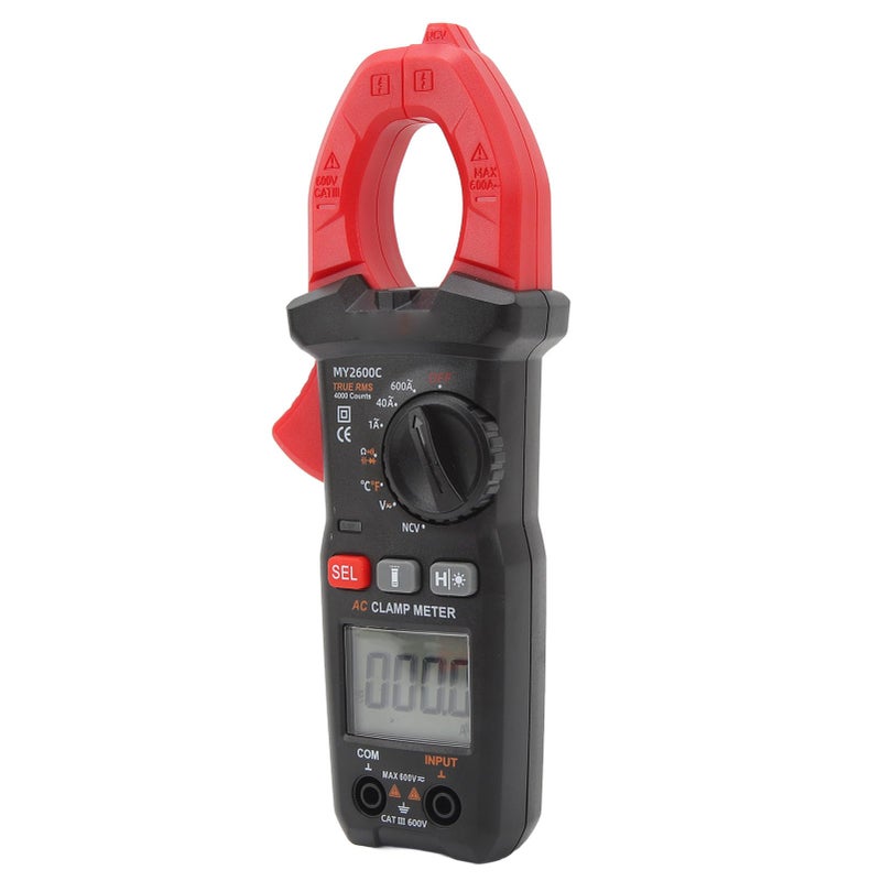 Digital Clamp Meter MY 2600C AC DC Voltage Tester with NCV for Household Electrical Testing - Image 4
