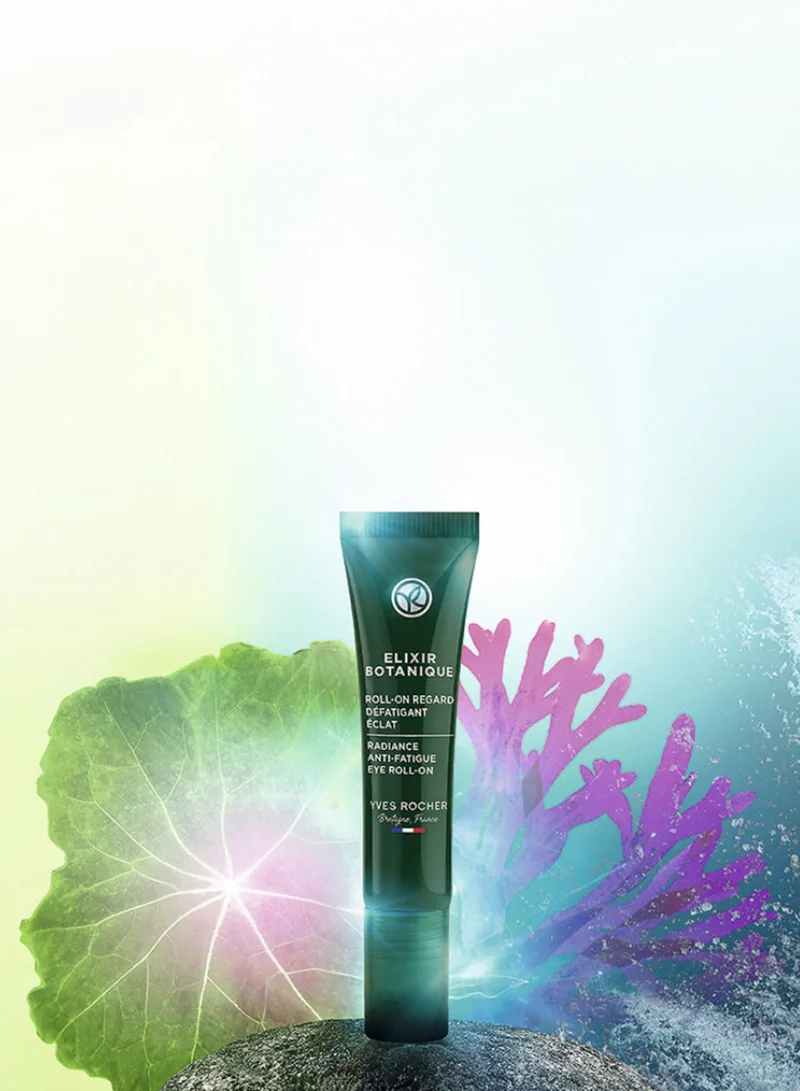 Yves Rocher Radiance Anti-Fatigue Eye Roll-On Cream Tube 15Ml