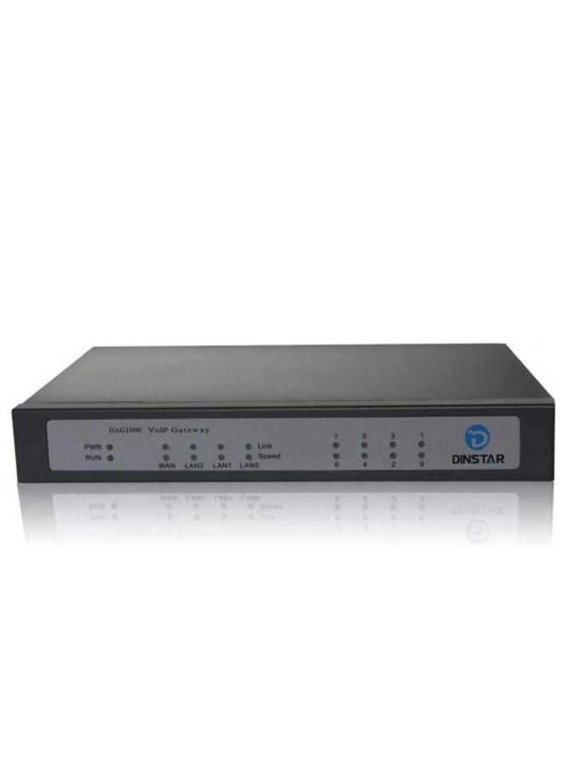 Dinstar DAG1000-8S FXS Analog VoIP Gateway Versatile Simple Operation - Image 1