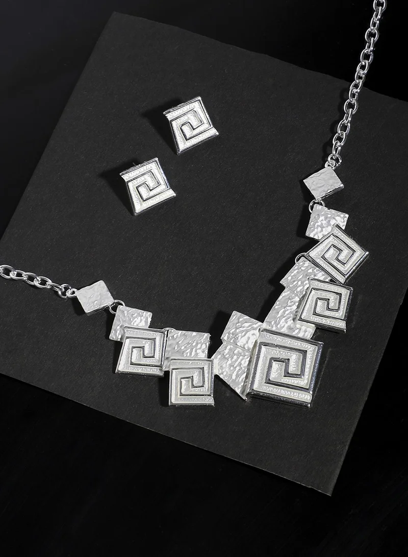 سوهي طقم مجوهرات صناعية عصرية