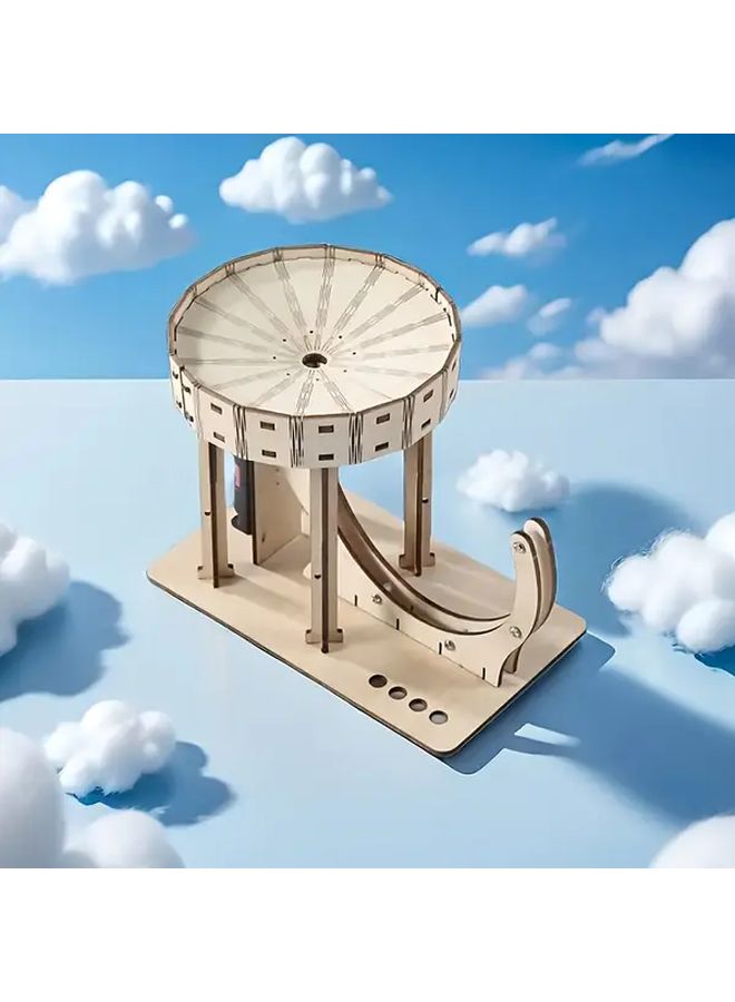 Perpetual Motion 3D Wooden Puzzle Model Kit Creative Gift For Home Office Decoration - Image 3