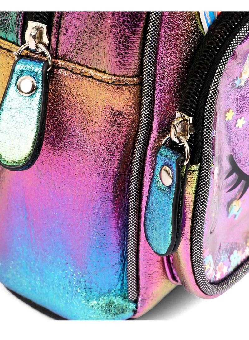 Eazy Kids Eazy Kids - Sequin School Backpack - Unicorn Multicolor  - Image 5