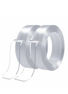 Generic 2 pieces of double-sided nano-transparent tape (1mm x 3cm x 3m; 1mm x 3cm x 5m) Clear  - Image 1