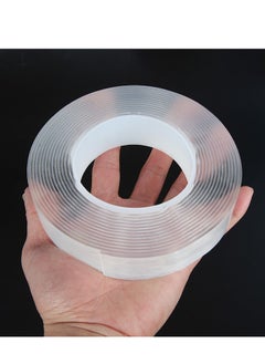 Generic 2 pieces of double-sided nano-transparent tape (1mm x 3cm x 3m; 1mm x 3cm x 5m) Clear  - Image 3