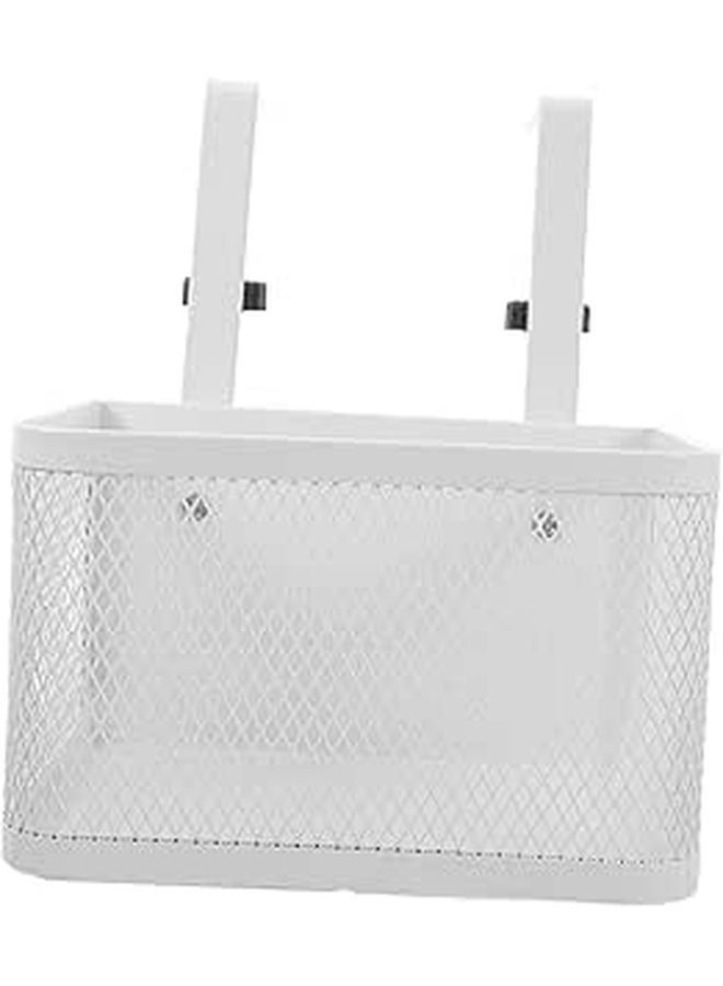 Under Desk Storage Basket Clamp On Organizer Sturdy Mesh Design For Office Home Classroom - Image 1