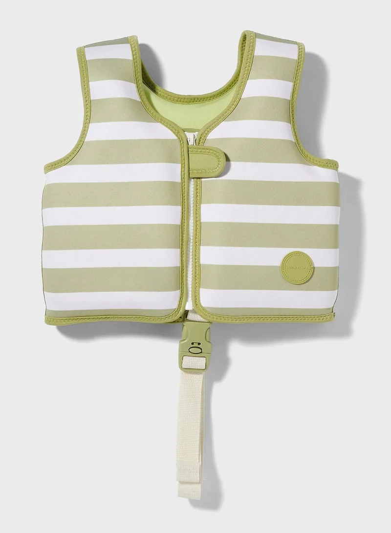 SUNNY LIFE Kids Swim Vest 1-2 Into The Wild Khaki