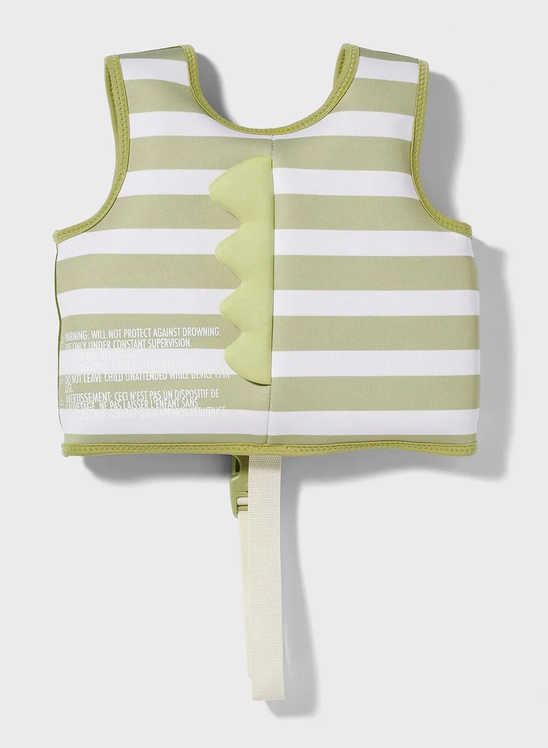 SUNNY LIFE Kids Swim Vest 1-2 Into The Wild Khaki