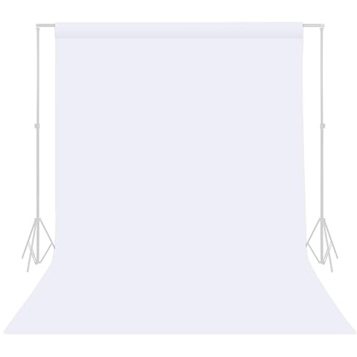 TRLYC White Photography Backdrop 5 x 7 FT White Backdrops for Photoshoot Background Screen for Photo Backdrop Video Photography Studio Photo Backgrounds Background Screen Parties - Image 1