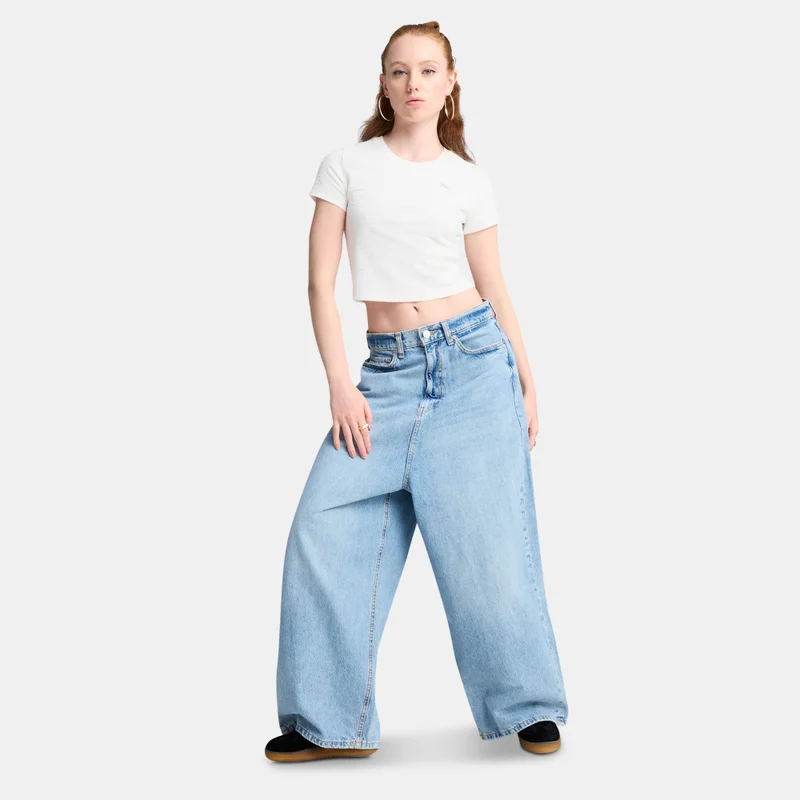 PUMA Women's Dare To Textured Crop Top