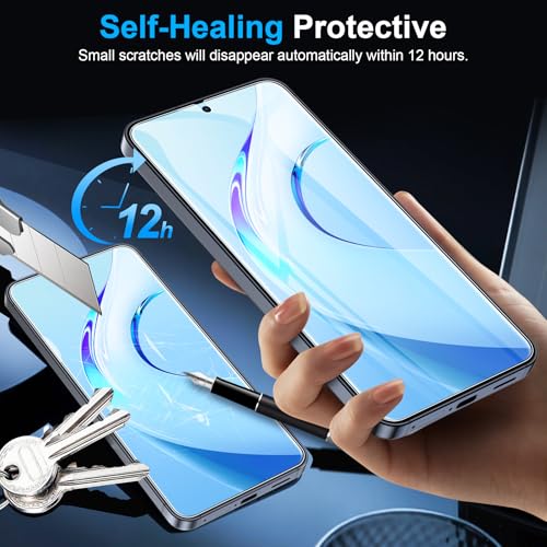 LYWHL 5 Pack for Samsung Galaxy S26 Screen Protector [Like Original Fingerprint Unlock], Real Invisible Self-Healing Protective S26 Film [Not Glass], HD Clear, Case Friendly, Scratch-Resistant - Image 4