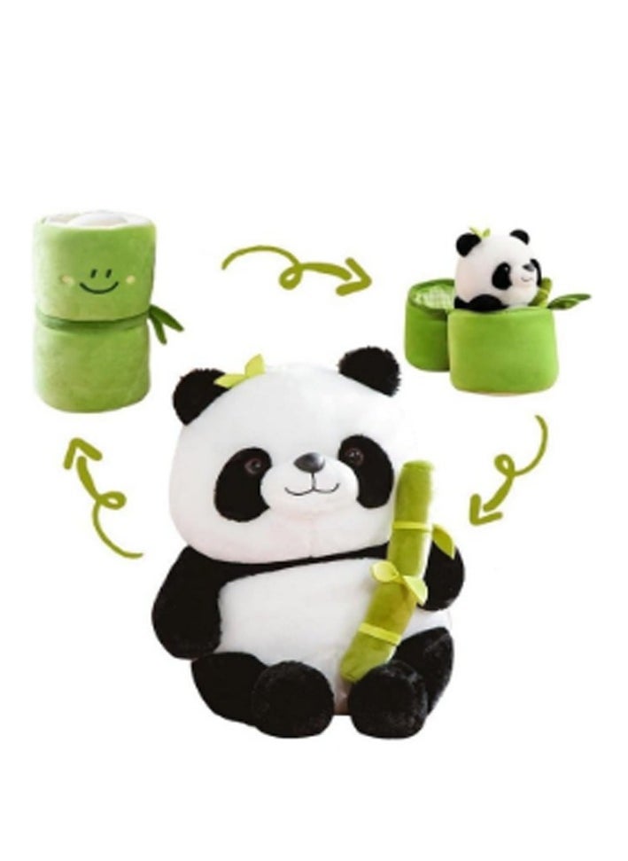 SANA SANA Plush Bamboo Panda Stuffed Toy for Birthday Gift  - Image 1