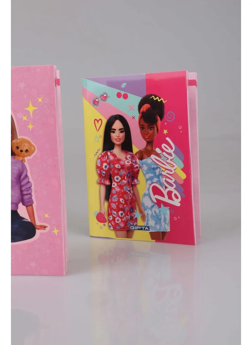 باربي New Season Licensed A6 Striped Notebook