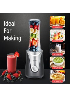 PRESTIGE Prestige 350 Watts Nutri-Mix 1.0 Mixer Grinder with 2 Jars|Compact Design| Multipurpose Jars| Overload Protection| Sipper Lids  - Image 5