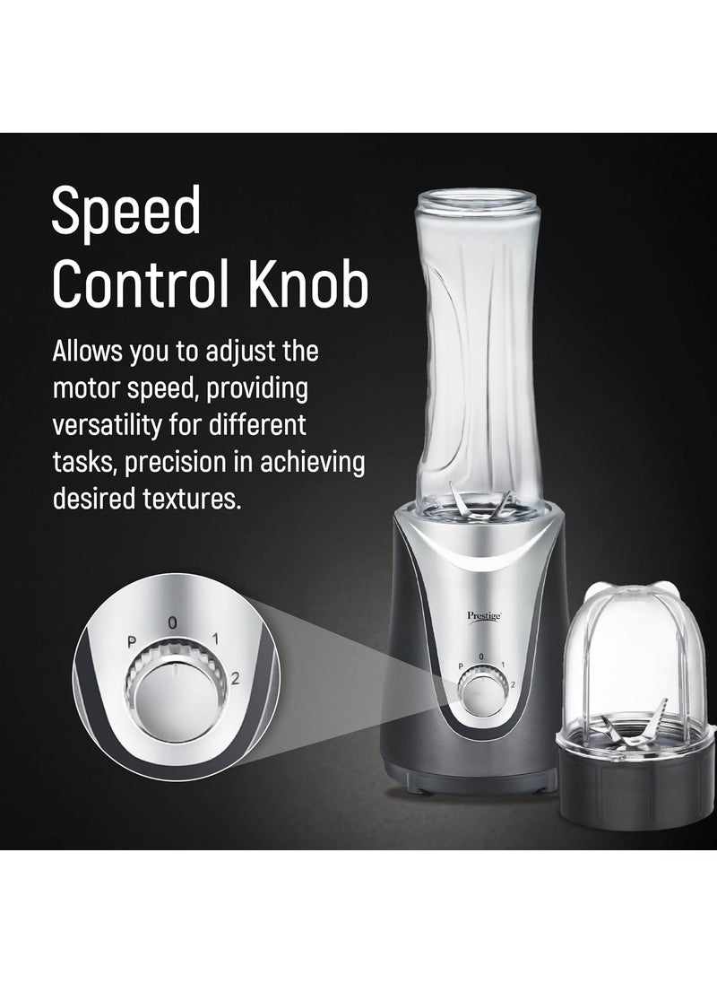 PRESTIGE - Prestige 350 Watts Nutri-Mix 1.0 Mixer Grinder with 2 Jars|Compact Design| Multipurpose Jars| Overload Protection| Sipper Lids - Image 1