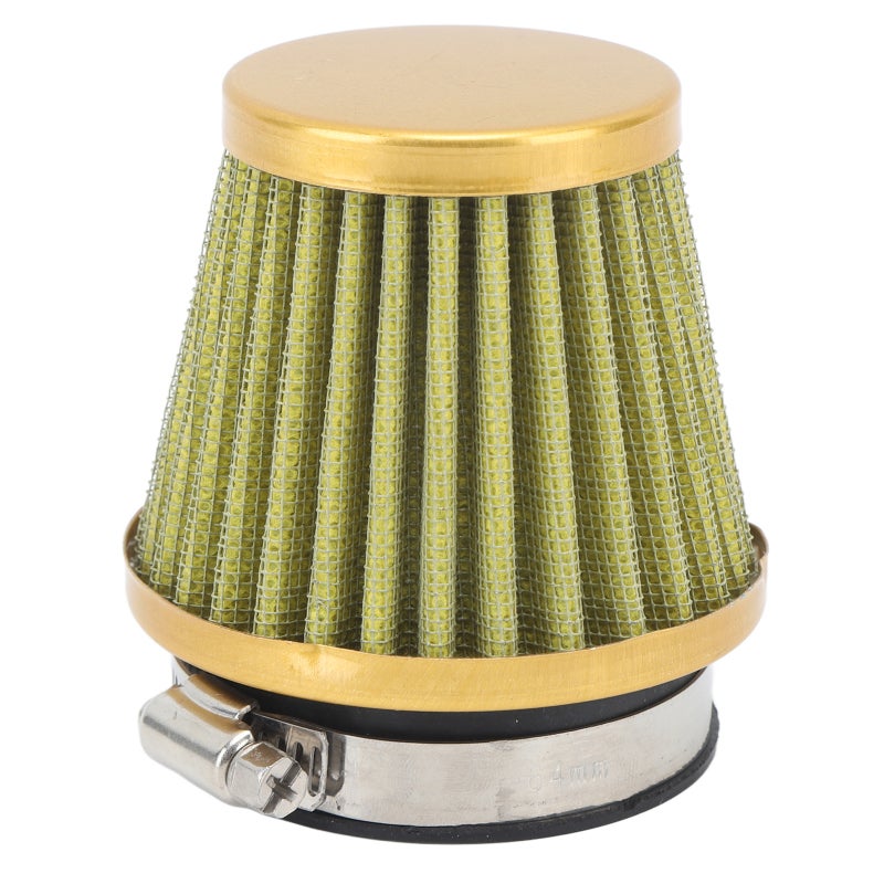 MASHI Air Intake Filter Durable Engine Protection Gold Induction Filter - Easy to Install Cold Air Intake Filter for Off Road Motorcycle - Image 1