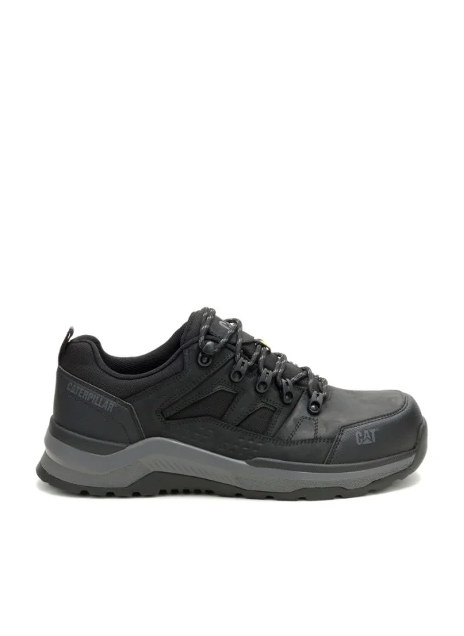 Caterpillar CAT Inductor LTH Lo S3S Safety Shoes for Men – Composite Toe, ESD, Slip Resistant, Black