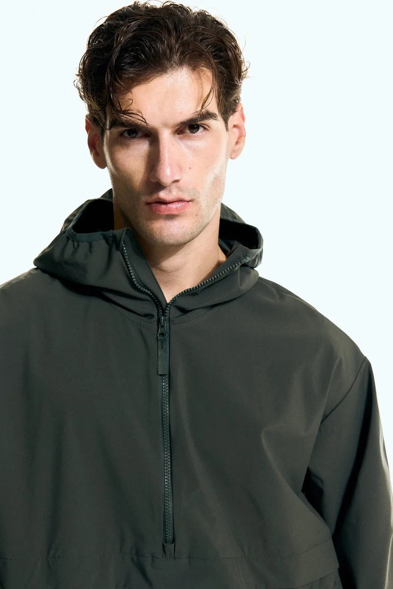 H&M  Regular Fit Water-repellent softshell anorak for Men | Best Price UAE