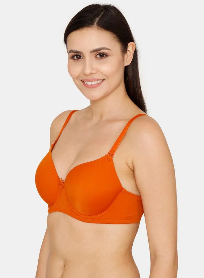 zivame Zivame Padded Wired Bra with Hook and Eye Closure