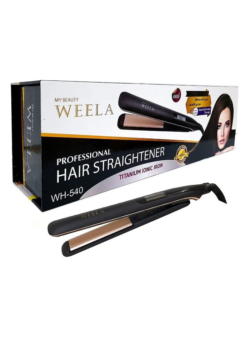 weela Ceramic hair straightener from Wella No.: WH-540 - Image 1