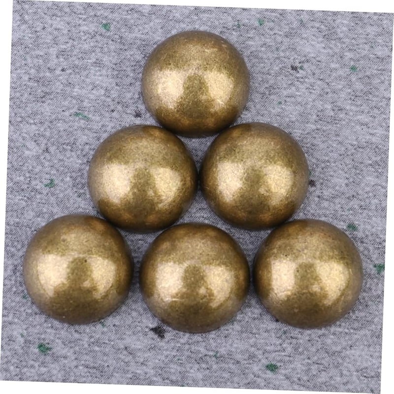 HAPINARY 20pcs Alloy Punk Rivets Screwback Studs DIY Jewelry Mushroom Type - Image 3