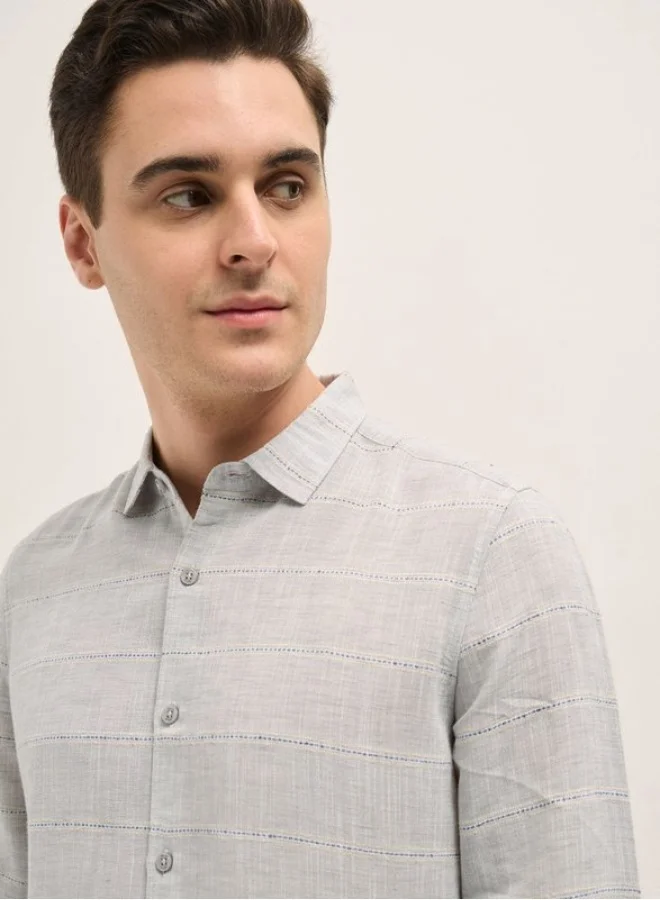 THE BEAR HOUSE Men's Shirt for Casual and Formal Wear | Classic Button-Down Style for Office, Daily Use, Travel, Events & All-Season Outfits | Versatile & Stylish Wardrobe Essential for Every Occasion