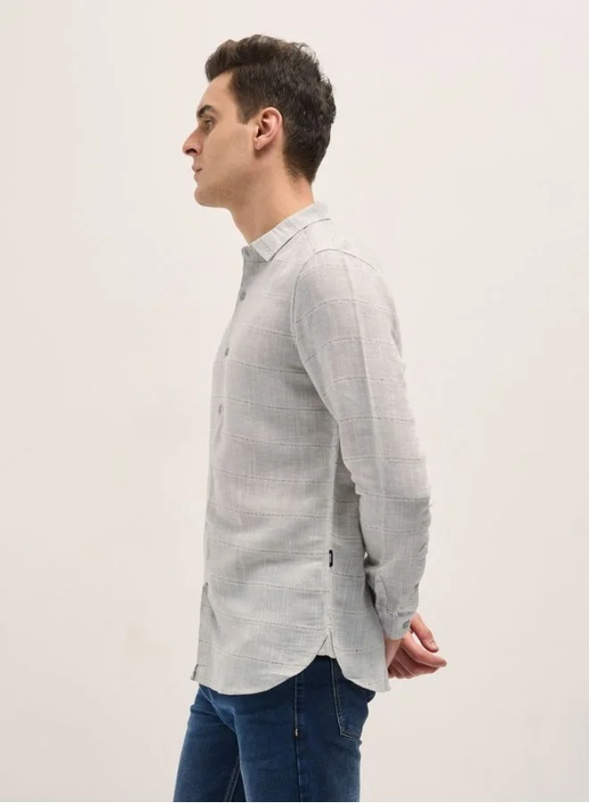 THE BEAR HOUSE Men's Shirt for Casual and Formal Wear | Classic Button-Down Style for Office, Daily Use, Travel, Events & All-Season Outfits | Versatile & Stylish Wardrobe Essential for Every Occasion