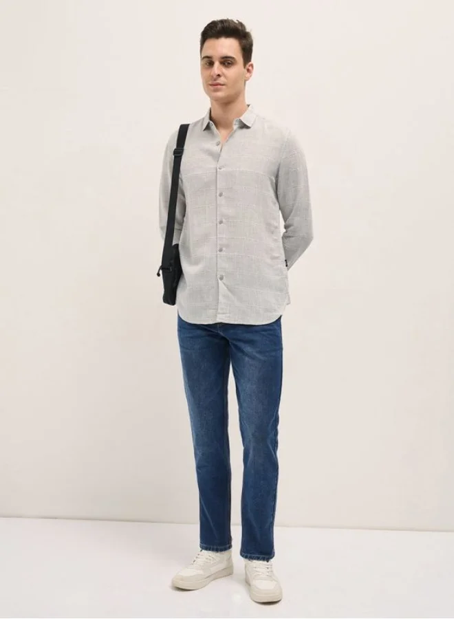 THE BEAR HOUSE Men's Shirt for Casual and Formal Wear | Classic Button-Down Style for Office, Daily Use, Travel, Events & All-Season Outfits | Versatile & Stylish Wardrobe Essential for Every Occasion