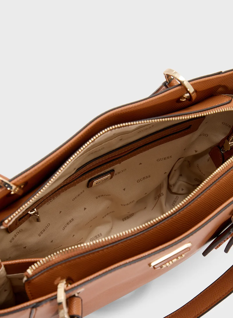 GUESS Noelle Small Noel Tote Bag