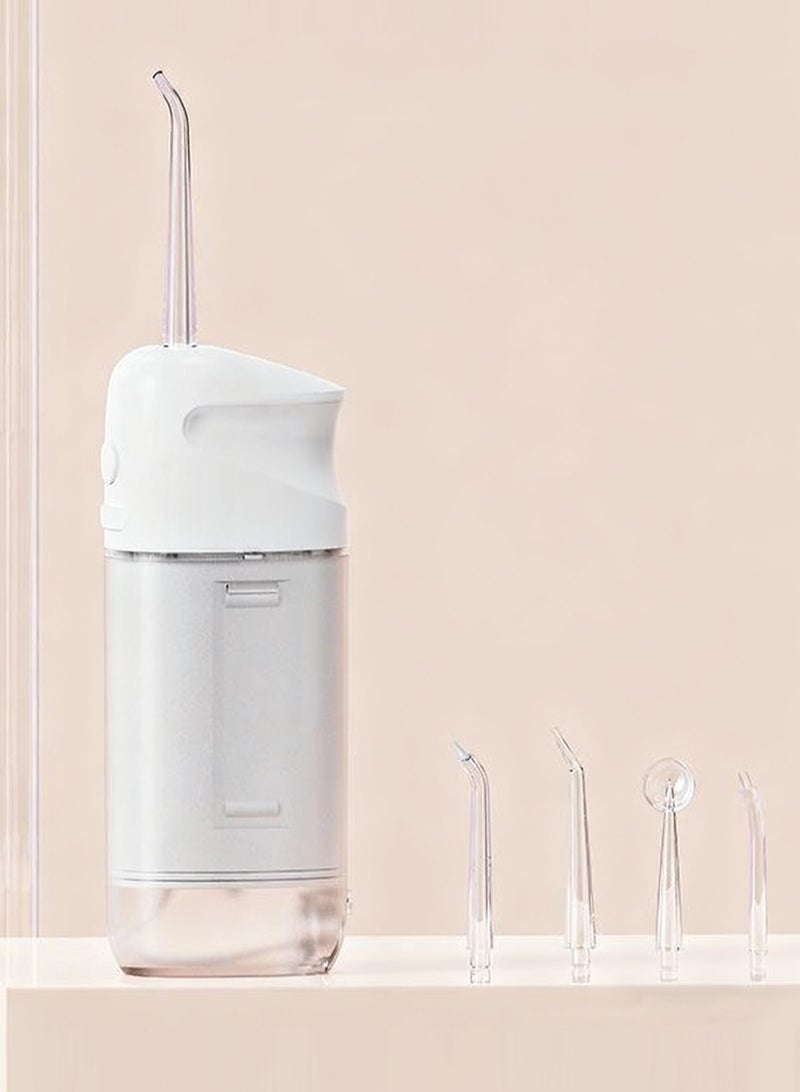 Bolivia's Water Flosser Mini Cordless Portable: 3 Modes Water Dental Floss with Telescopic Water Tank, 4 Tips, IPX7 Waterproof Oral Irrigator for Teeth Cleaning Gums,Orthodontic,Braces Dental Care - Image 1