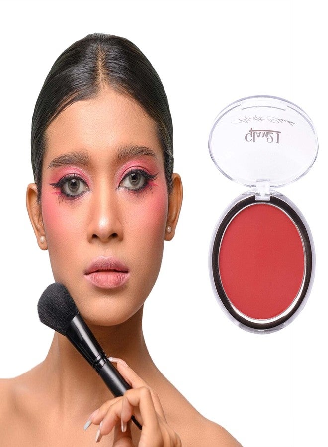 Glam 21 Glam21 Matte Cheek Blush | Perfect Pop of Color | Seamless Texture & Perfect Coverage Richly | Pigmented | Ultra Matte | Blendable | Suits all skin tones| 8.7gm |Shade-05 - Image 5