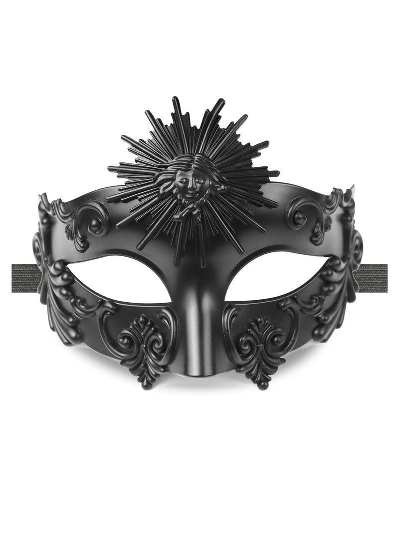 NIBEMINENT Masquerade Mask for Men - Roman Greek Venetian Half Face Mask, Mascarade Ball Mardi Gras and Cosplay Party - Image 1